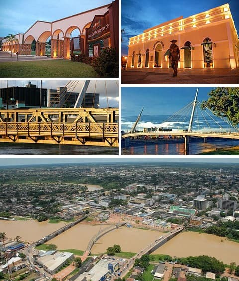Indo para Rio Branco, Brasil (RBR)